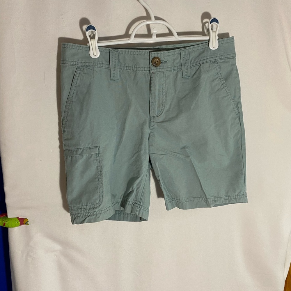 Eddie Bauer Green Cargo Shorts, Size 2 NWOT